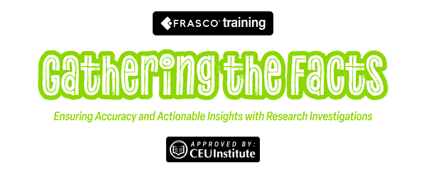 Gathering the Facts Upcoming Continuing Education webinar on Maximizing Returns, helping insurance adjusters earn CE credits.