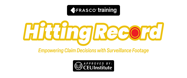 Hitting Record Upcoming Continuing Education webinar on Maximizing Returns, helping insurance adjusters earn CE credits.