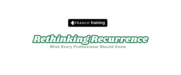 Rethinking Recurrence