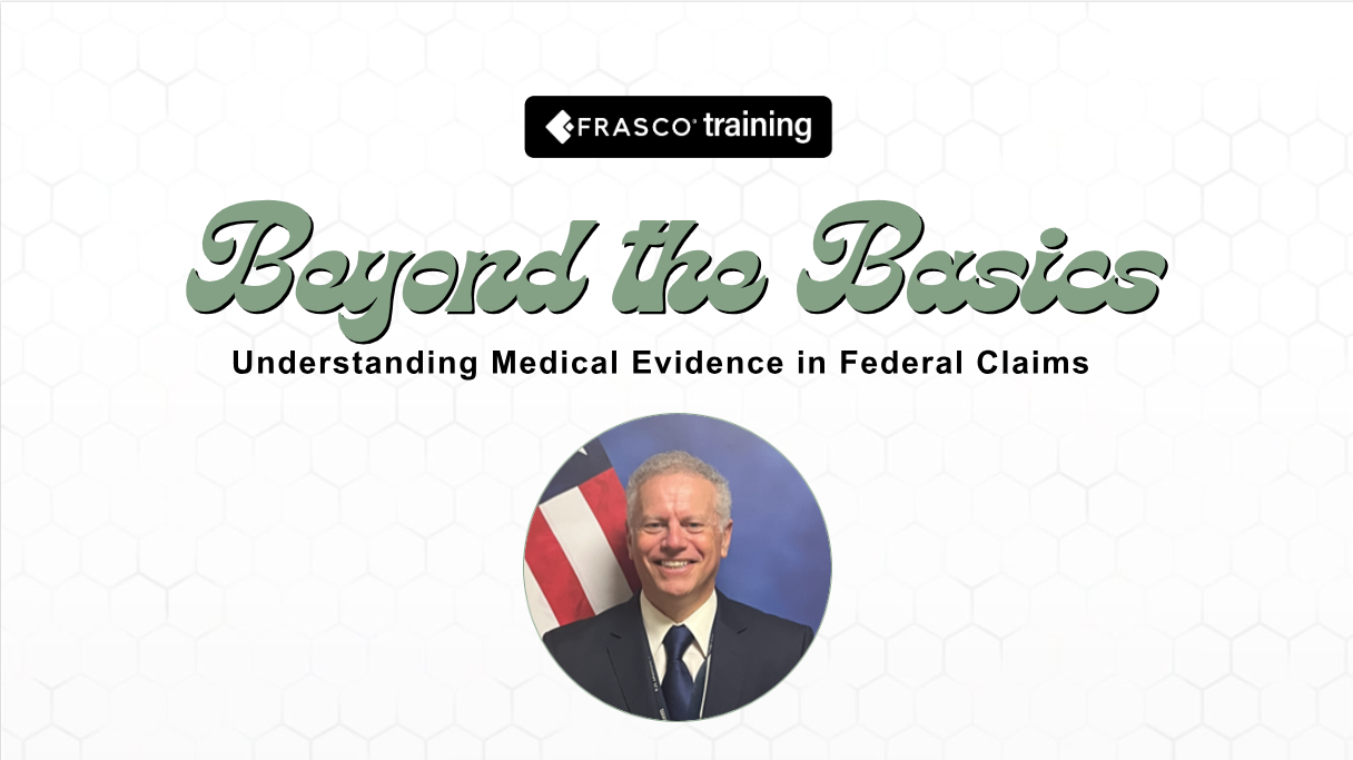 Webinar on A Fresh View for Frustrating FECA Files with Government Investigation strategies.