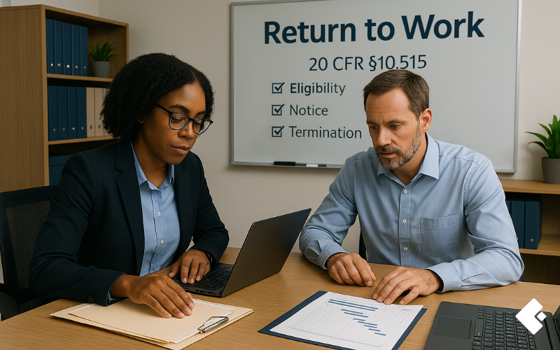 Invoking 20 CFR §10.515: Ending Compensation When Claimants Can Return to Work