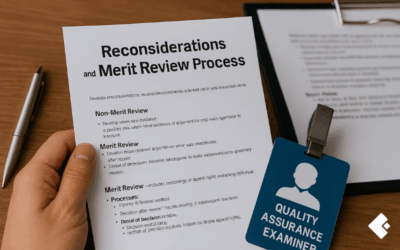 Reconsiderations and Merit Reviews Before the OWCP QAM Process