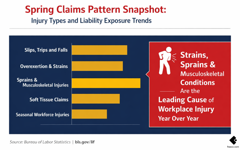 Spring Claims Pattern Snapshot — Injury Types and Liability Exposure Trends