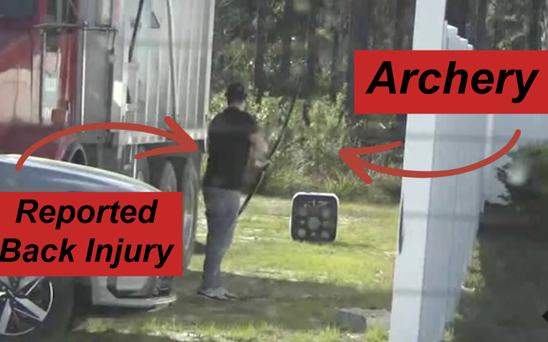 Proof in Motion: Archery with a Reported Back Injury
